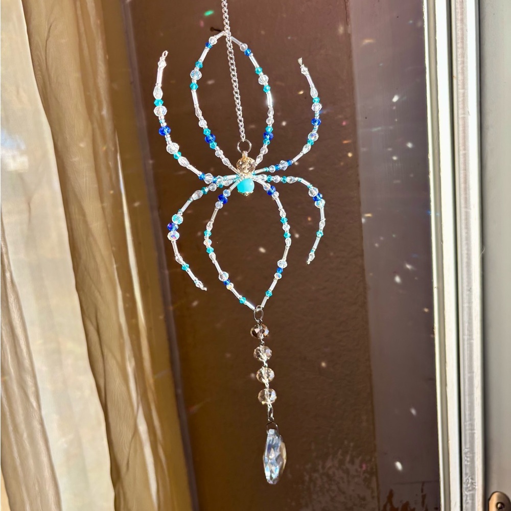 Beaded Spider Suncatcher - Picture 3 of 10